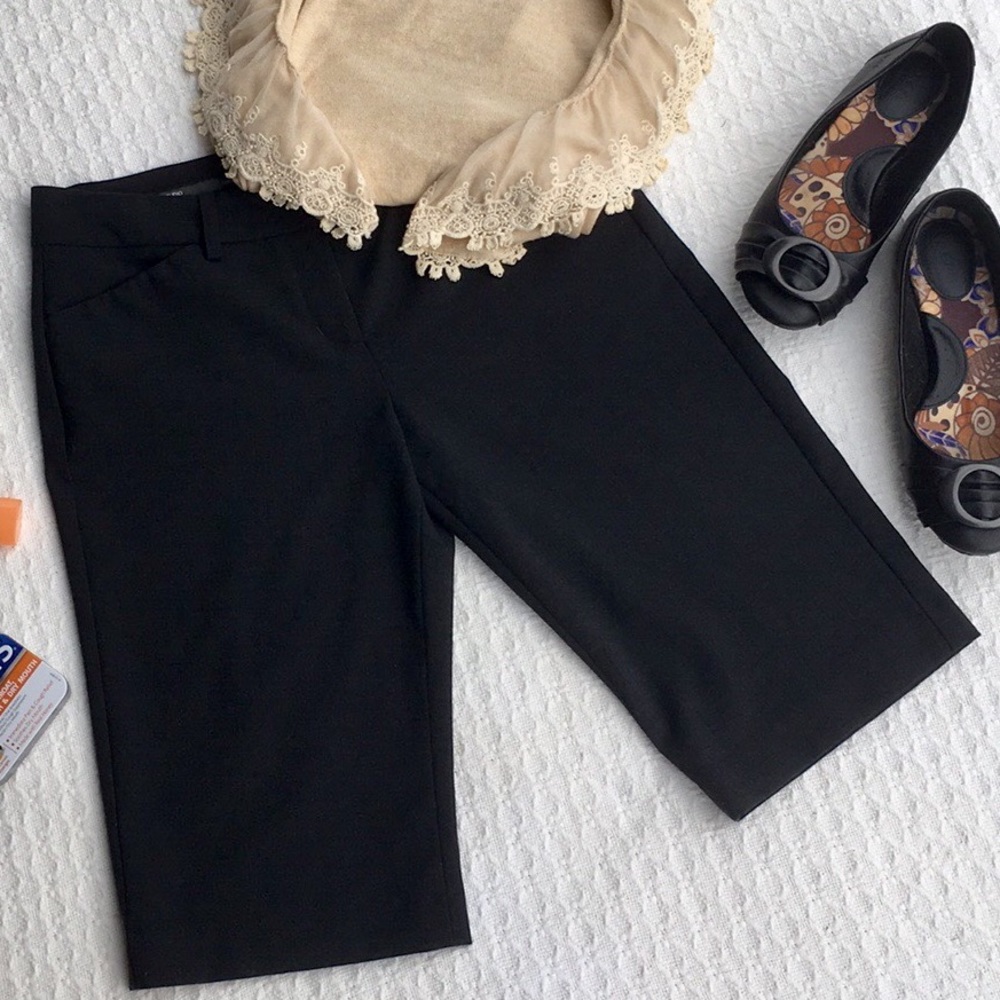 EXPRESS EDITOR DRESS BERMUDA SHORTS